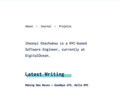 iheanyi.com redesign