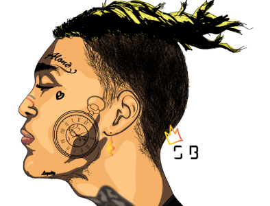 Xxxtentacion art design digital art digitalart graphic art