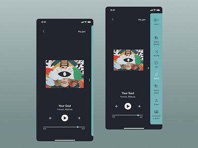 Music player dailyui figma mobile design music music app musicplayer