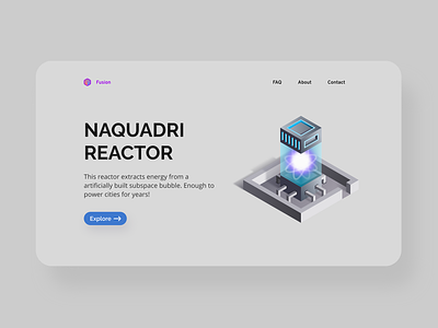 Reactor web design
