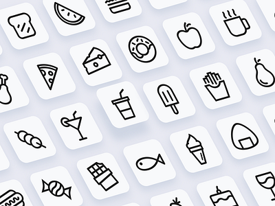 Food Icons icons