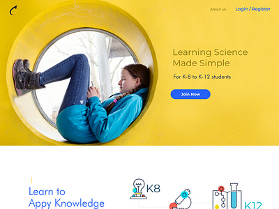 E-Learning for Kids - UX UI Design | Web App