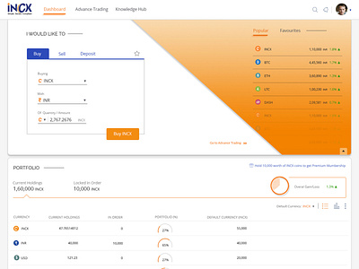 Crypto Exchange Platform - Design & Dev | UI Designs