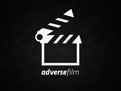 Adverse Film Cristiano Vicedomini brand corporate id corporate identity logo logotype