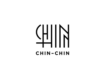 Chin-chin branding cocktail design graphic design lettering logo typography