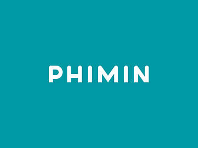 Phimin circle custom font design font geometric lettering logo type typeface typography unused