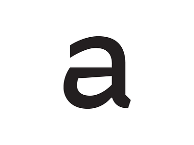 Letter a a custom font design font letter lettering logo type typeface typography