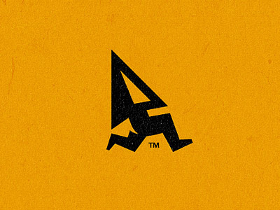 Fastclick advansed cursor design fast illustration logo man mark people run seo speed web
