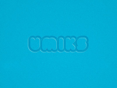 Umix children constructor design game grid kid lettering logo umix unused