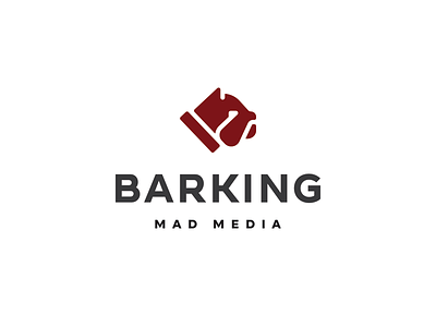 Barking animal bulldog design dog english face head illustration logo mark unused