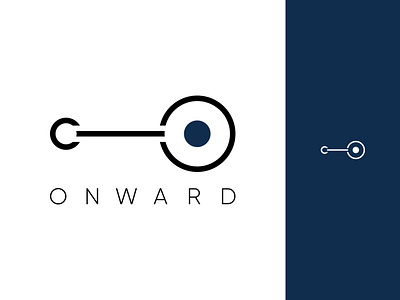 Logo Design - ONWARD brand brand design brand identity branding branding design dailylogochallenge flat icon logo logo design logodesign logos logotype minimal