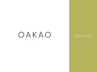 Logo Design - OAKAO brand brand design brand identity branding branding design dailylogochallenge flat icon logo logo design logodesign logomark logos logotype minimal wordmark