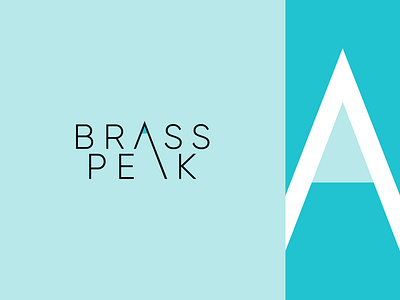 Logo Design - Brass Peak brand brand design brand identity branding branding design dailylogochallenge flat icon logo logo design logodesign logos logotype minimal