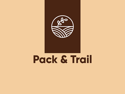 Pack & Trail brand brand design brand identity branding branding design dailylogochallenge flat icon logo logo design logodesign logos logotype minimal