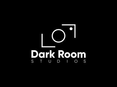 Dark Room Studios brand brand design brand identity branding branding design dailylogochallenge flat icon logo logo design logodesign logos logotype minimal photography studio