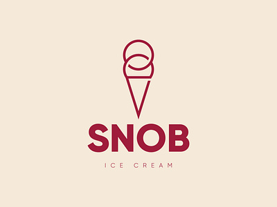 SNOB DRIBBBLE brand brand design brand identity branding branding design flat icon logo logo design logodesign logos logotype minimal monoline