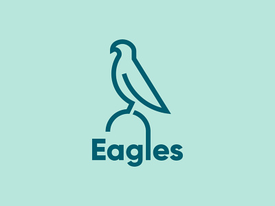 Eagles brand brand design brand identity branding branding design flat icon logo logo design logodesign logos logotype minimal monoline