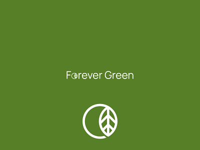 Forever Green brand brand design brand identity branding branding design flat icon logo logo design logodesign logos logotype minimal monoline