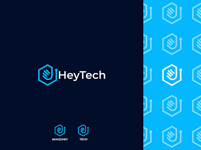 HeyTech brand brand design brand identity branding branding design design entrepreneur flat icon it it service logo logo design logodesign logos logotype minimal small business