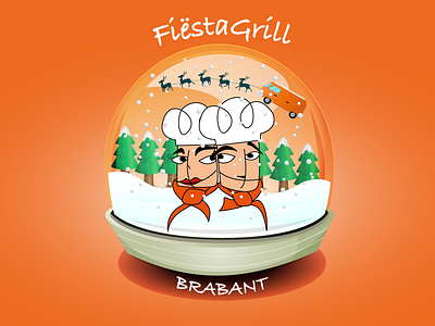 Fiestagrill - Christmas card