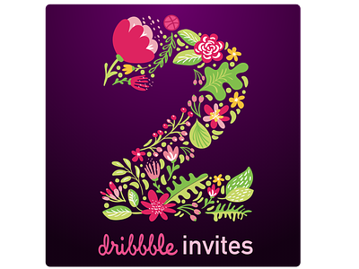 TODAY | 2 dribbble invites give away! illustrator