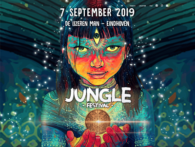 Jungle festival | http://www.junglefestival.nl/ 2019 design jungle festival panomara vector