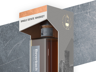 Beverbach Whiskey – Packaging 3d adchitects box collage dtp graphic design graphics hotstamping illustration layout package design print design product design rendering
