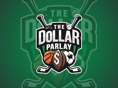 the dollar parley animation app branding design flat icon illustration illustrator logo vector