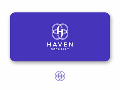 haven app branding design flat icon illustration logo minimal vector website
