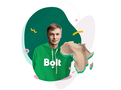 Advisory Campaign - Karl from Bolt branding graphic illustration startup