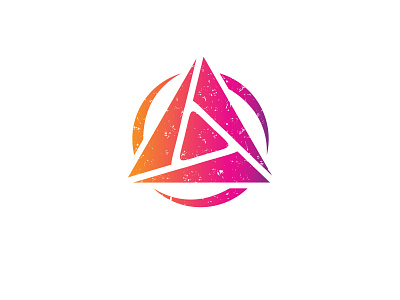 Triangle logo design template, triangle logo element