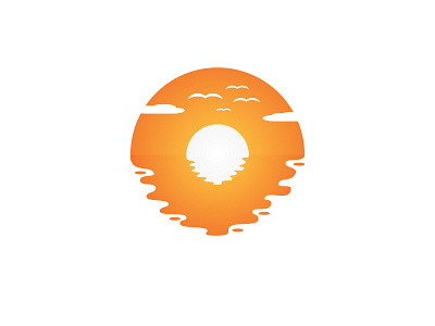 Sunset logo idea