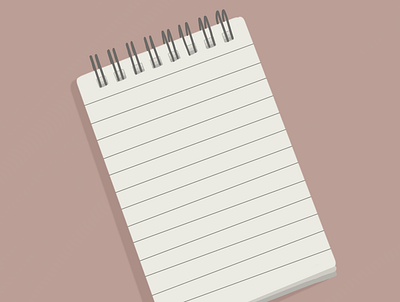 Pocket notebook illustration