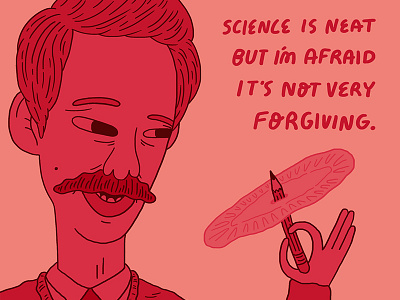Science Is Neat doodle illustration netflix quote science stranger things