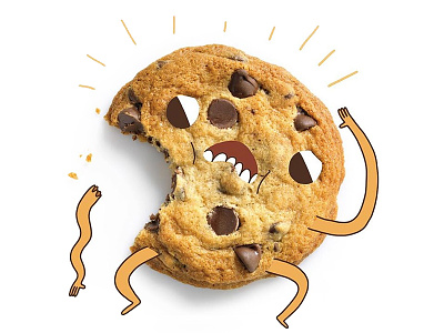 Cookie Boy art character design cookie cute doodle drawing food illustration illustrator weird