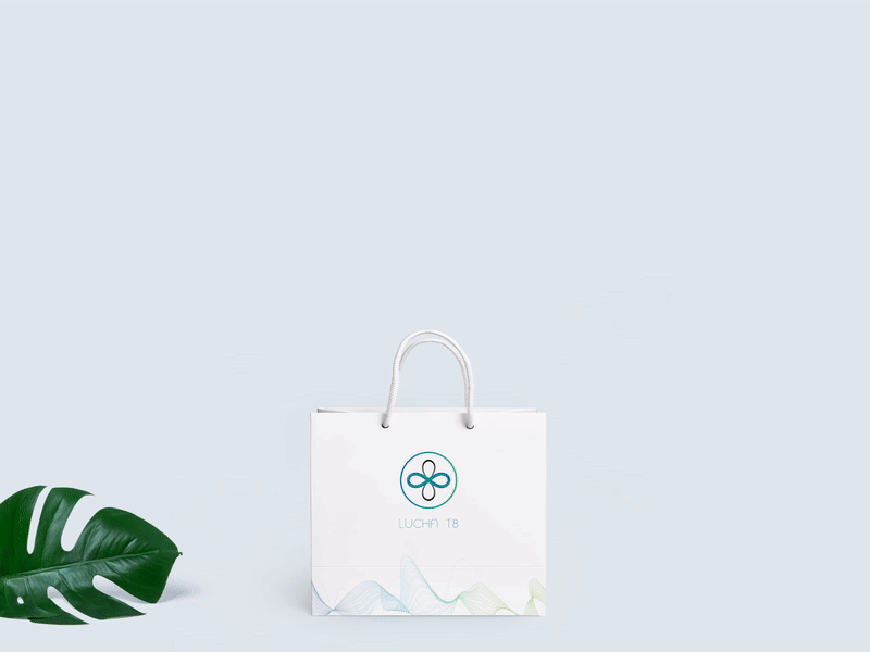 Lucha T8 - Goody bag animation branding design graphic design healthcare logo logodesign motion design package design packaging packagingdesign product design productdesign products wellness