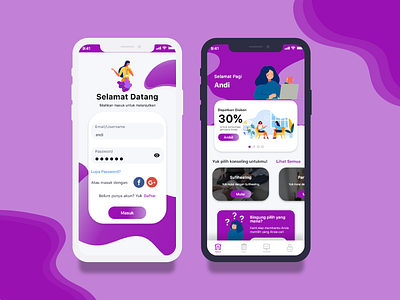 Psycosufism Mobile App Design adobexd app appdesign clean design flat mentalhealth mobile app mockup prototype psychologist psychology purple startup ui uiux ux uxdesign wellness