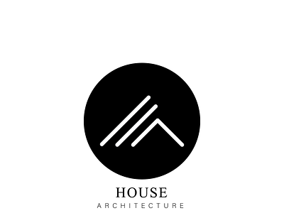 House Architecture android architecture branding design illustration logo min minimal ui
