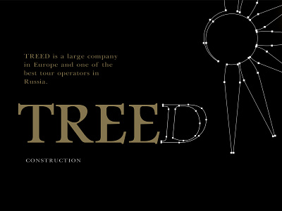 TREED // Travel company logo