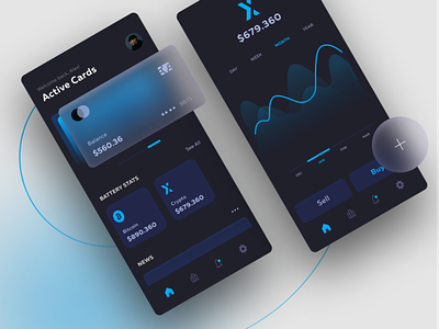 Cryptocurrency Application Design application design branding cryptocurrency illustration logo site ui ux vector website