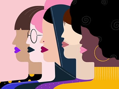 International Women's Day celebrate debuts dribbble dribbble best shot dribbbleweeklywarmup illustration inspirations iwd motion motion design popular ui uiux ux web woman women women empowerment women in illustration womens day