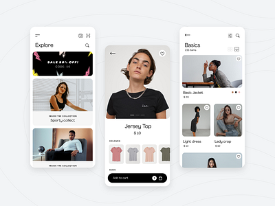 Fashion E-Commerce App Concept by Pineapple Studio app app design appdesign branding daily ui dailyui design ecommerce fashion fashion app graphic design interaction interface interface design interfacedesign mobile ui uiux ux uxui