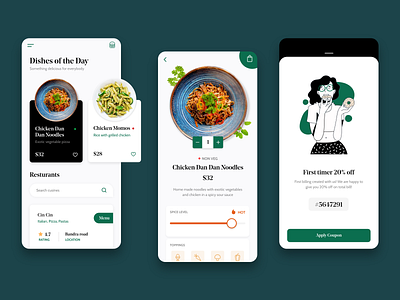 Food Delivery App Design