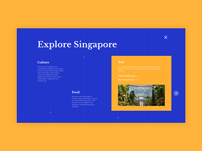 Singapore - Menu Style animation explore interaction menu menubar motion motion design tour tourism travel ui ui ux ui design uidesign uiux uxui web webdesign website website design