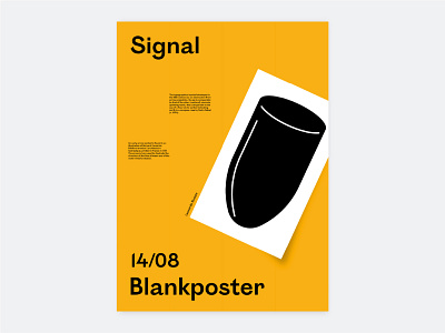 Blankposter #12 classic design design fukuda graphic design illustration poster poster design typeface typography vector