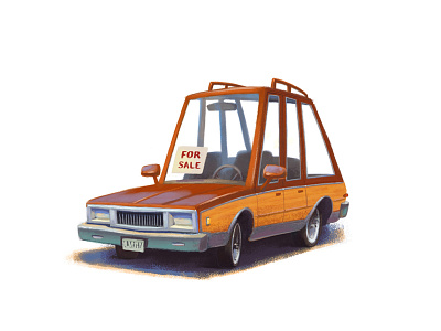 Car For Sale animation concept art