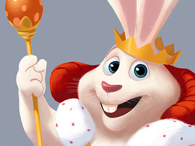 easter bunny king