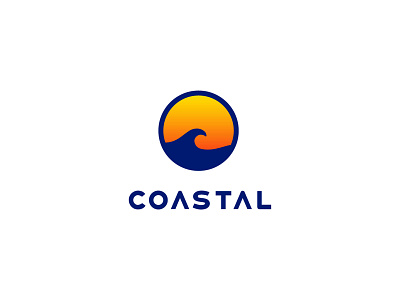 Coastal branding brand book branding business cards cannabis coastal dispensary graphic design identity design logo sunset vector
