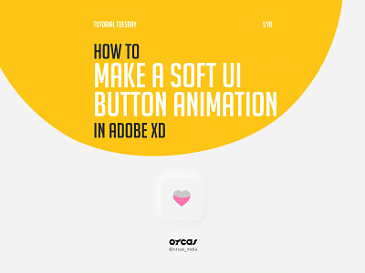 💖 Soft UI Button Animation | Adobe XD