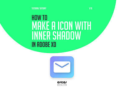 ✉️Icon With Inner Shadow | Adobe XD adobexd app icon icon design tutorial ui ui tutorial uidesign uiux ux